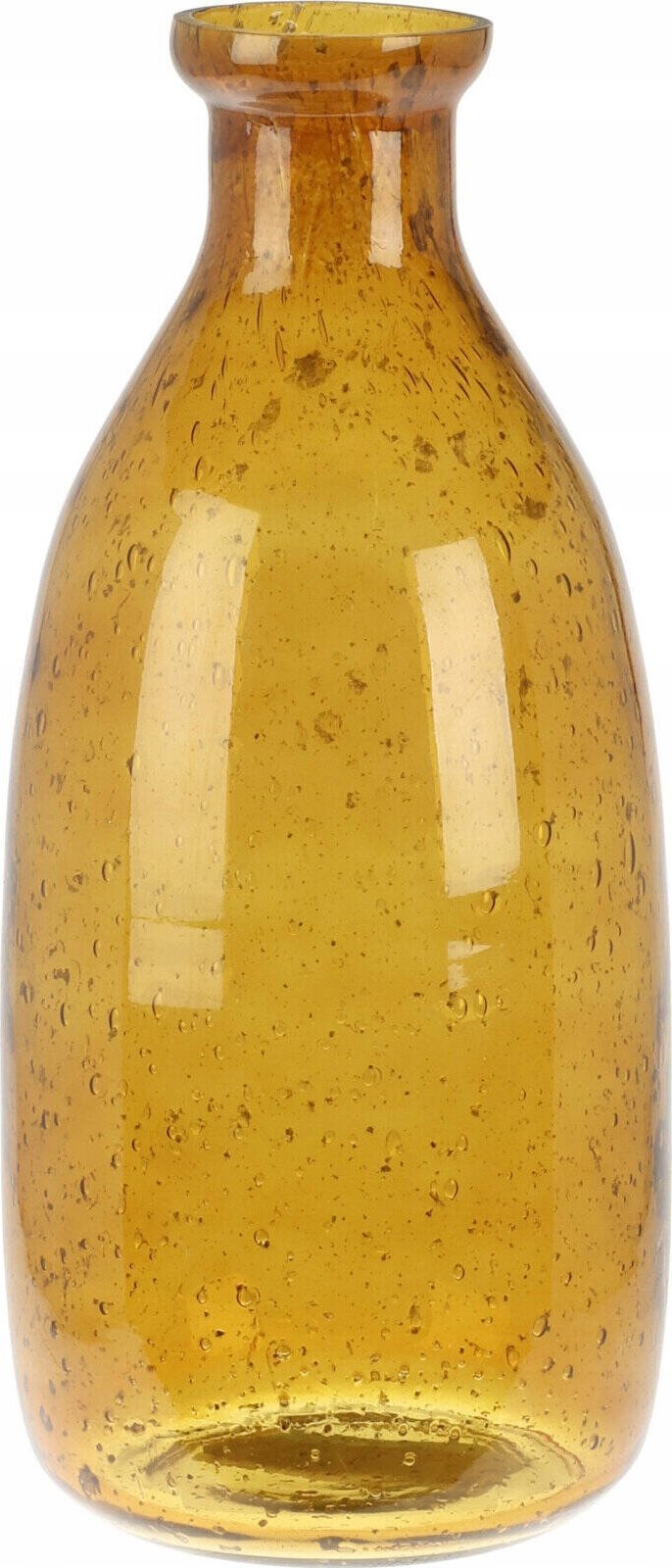 Szklana butelka nakrapiana, Ø 10 cm