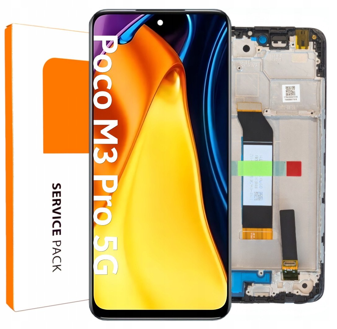 Wyświetlacz do Xiaomi Poco M3 Pro 5G Ekran LCD Ramka Oryginał Zila (5904858380671)