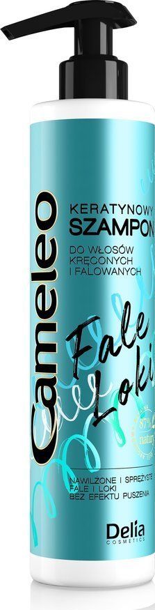 Delia Cosmetics Cameleo Fale Loki Szampon do włosów keratynowy 250ml