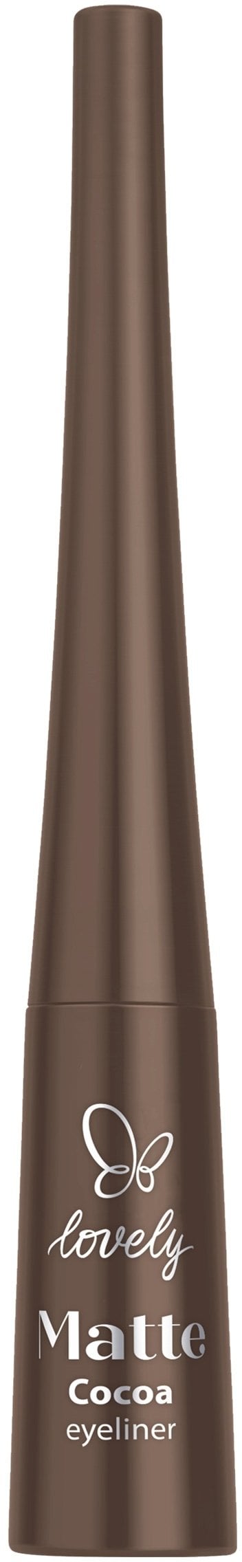 LOVELY_Matte Cocoa eyeliner Brąz 4g