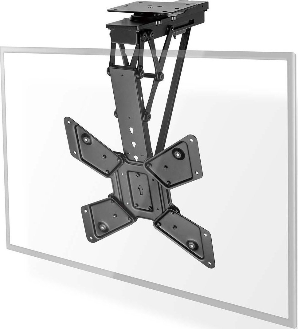 Nedis Motorized TV Ceiling Mount - 23-65" - maximum supported screen weight: 30 kg