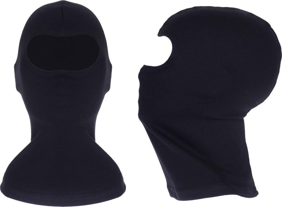 Aleszale Kominiarka Dziecięca Bawełna Kask Narty Rower Kids - Kmnrk-Dziec-Czrn