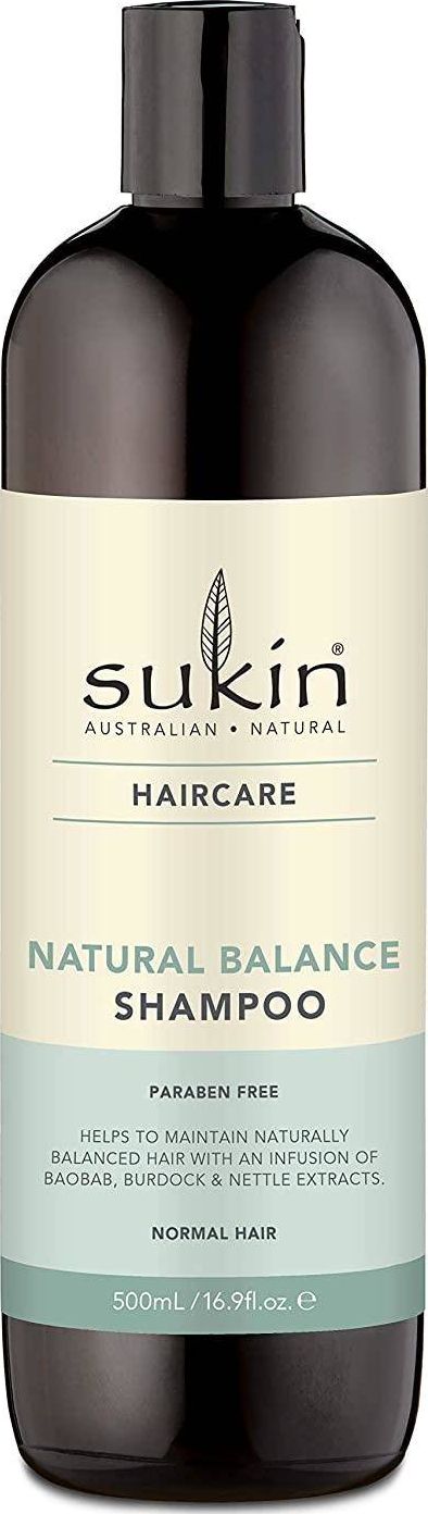 Sukin NATURAL BALANCE Szampon normalizujący, 500 ml