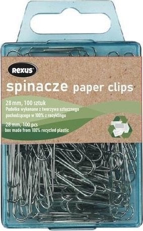 Spinacze biurowe 100szt