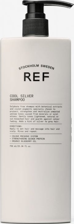 REF REF Stockholm Cool Silver Shampoo 750ml