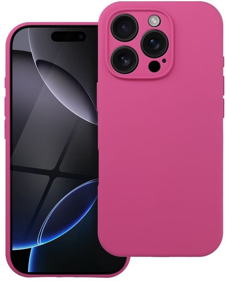 Futerał SILICONE 2mm do IPHONE 16 Plus kompatybilny z MagSafe róż