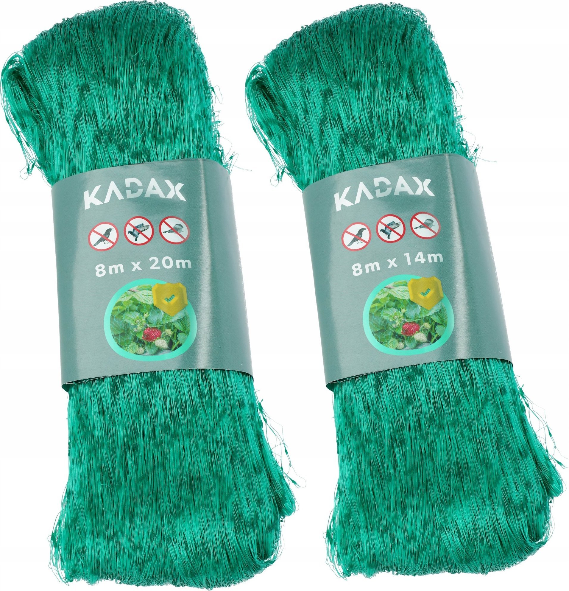 Kadax Siatka Ochronna Na Ptaki Przeciw Ptakom 8x14+8x20M