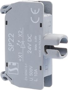 Spamel Oprawka lampki żarówka BA9s 230V AC bez lampki (SP22-1435\R02)