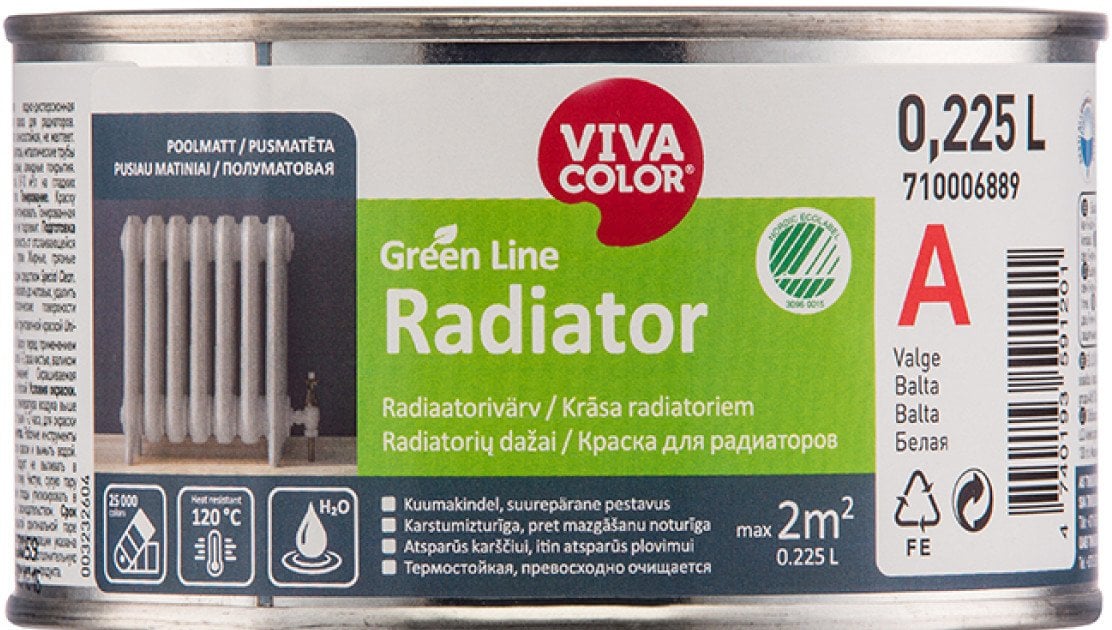 PAINT GREEN LINE RADIATOR A 0,225L