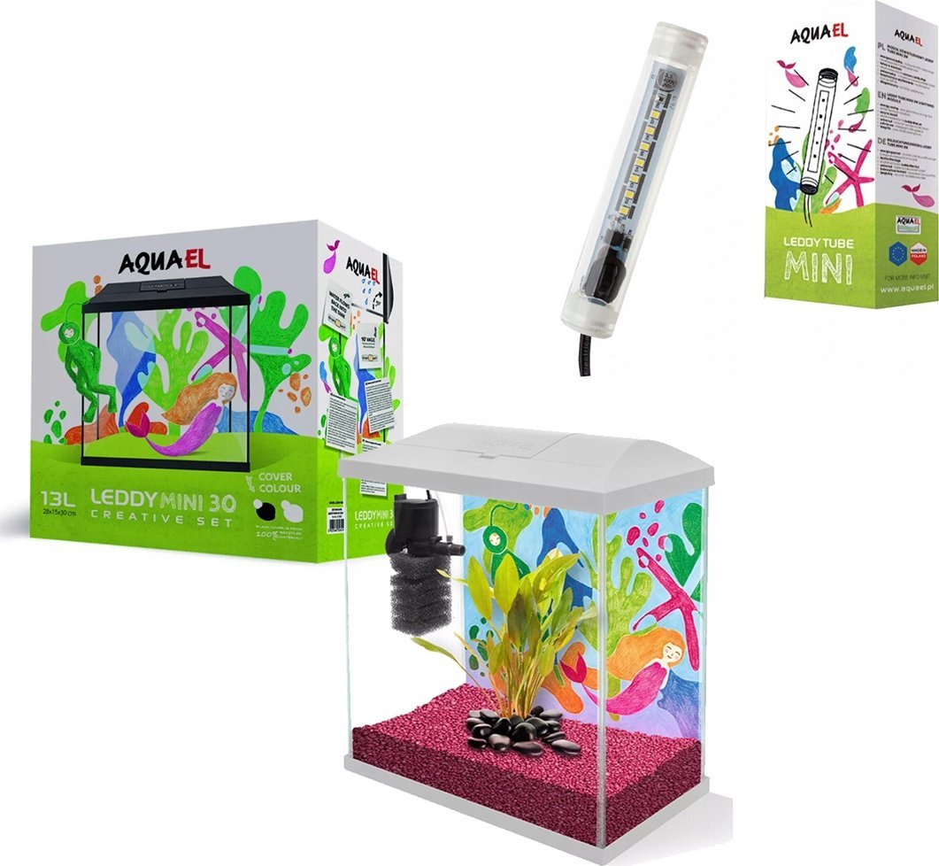 Aquael Aquael Leddy Mini 35 Baltas (19L)