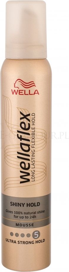 Wella Wellaflex Shiny Hold Pianka do włosów 200 ml