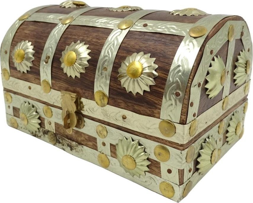 Drewniana szkatułka na różności - SE14