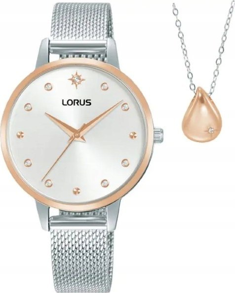 Zegarek Lorus Zegarek Lorus damski RG288XX9 z zawieszką .