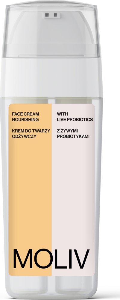 MOLIV Odżywczy krem do twarzy z żywymi probiotykami 30ml
