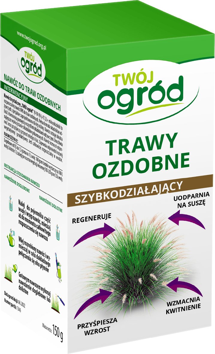 Nawóz krystaliczny do traw ozdobnych 150g Twój Ogród
