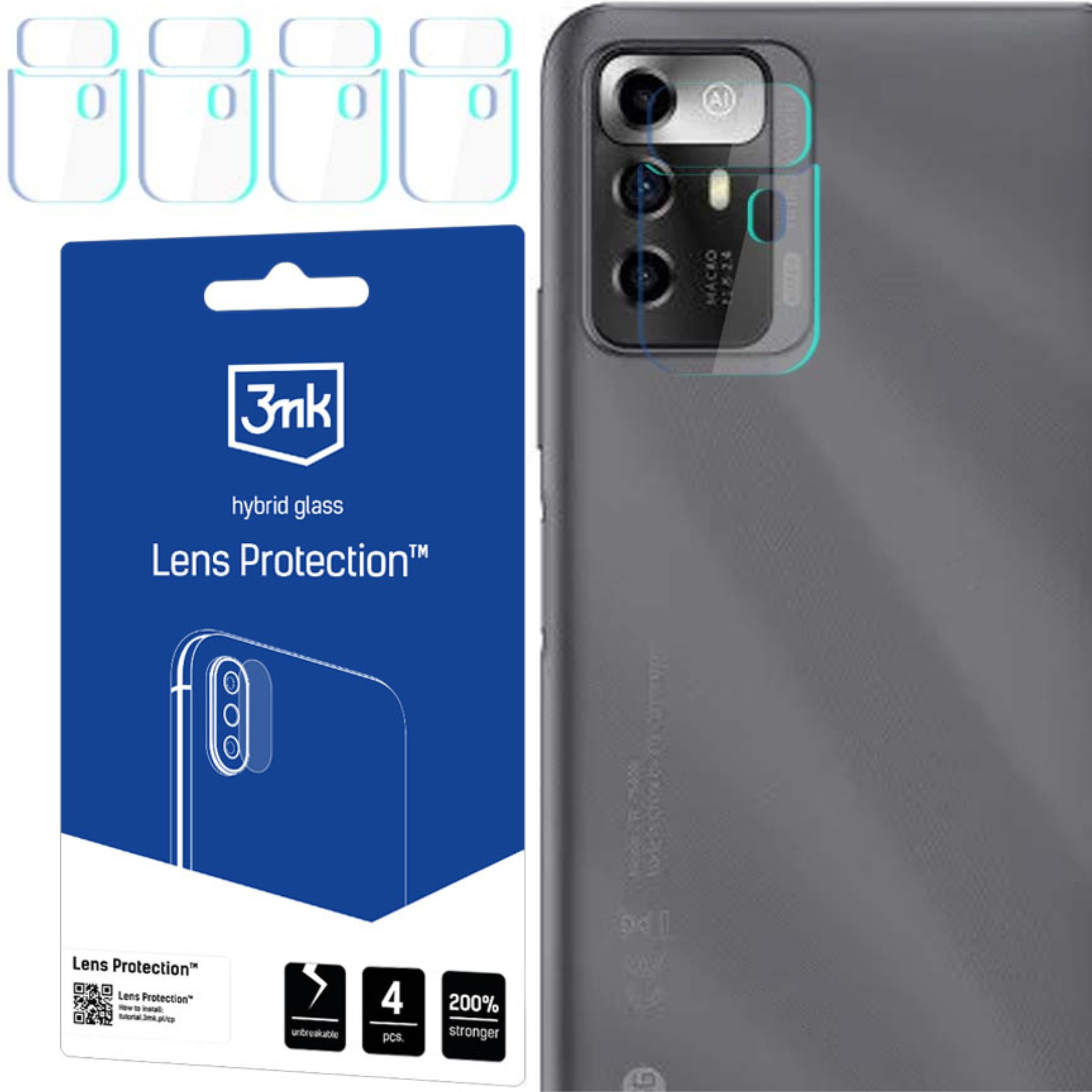 ZTE BLADE A72 5G - 3MK LENS PROTECTION