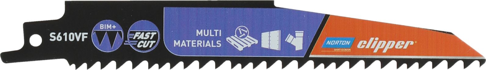 Norton Clipper NORTON BRZESZCZOT S610VF 152mm /2szt. DREWNO Z GWOŹDZIAMI, METALE NIEŻELAZNE N70184608365