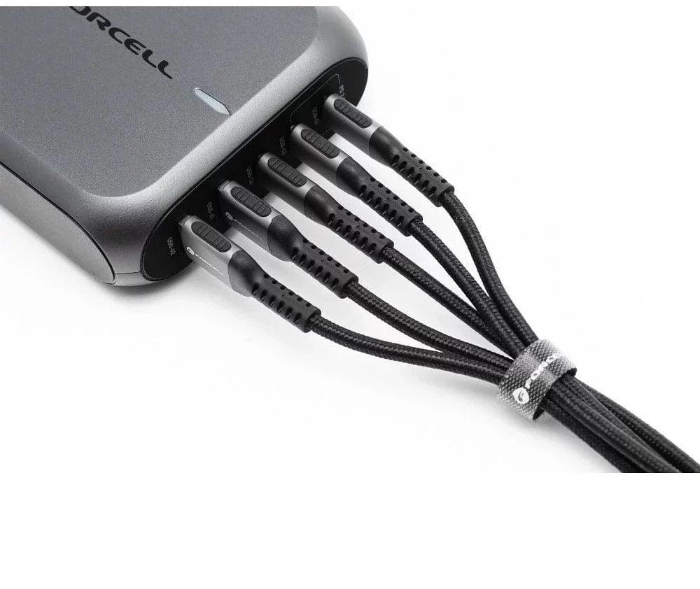 Kabel USB ForCell USB-A - USB-C 3 m Czarny