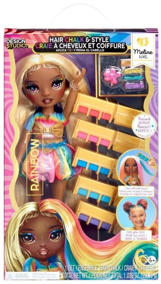 Lalka Rainbow High Hair Chalk Style Meline