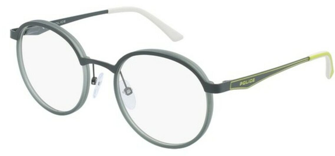 Ramki do okularów Police VK08349095G Kolor Zielony 49 mm Dziecięcy