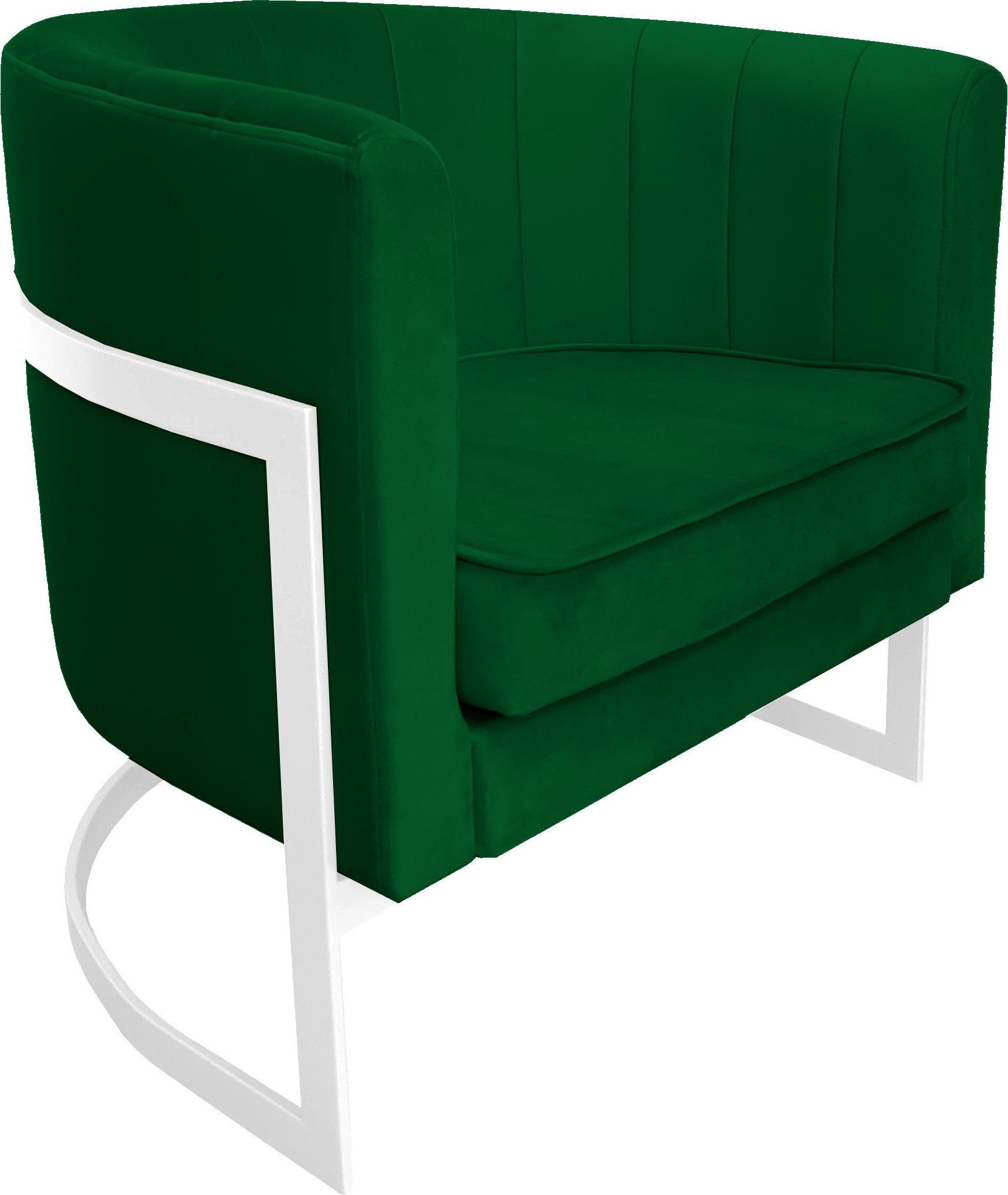 Atos Fotel Glamour podstawa biała MG25