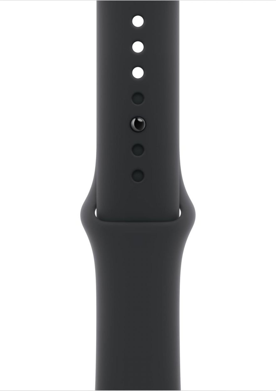 Apple MXM43ZM/A inteligentne akcesorium osobiste Band Czarny Fluoroelastomer