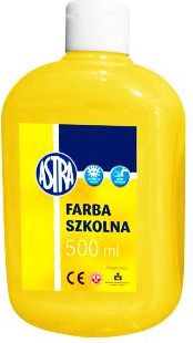 Astra FARBA SZKOLNA 500ML ŻÓŁTA 83410904