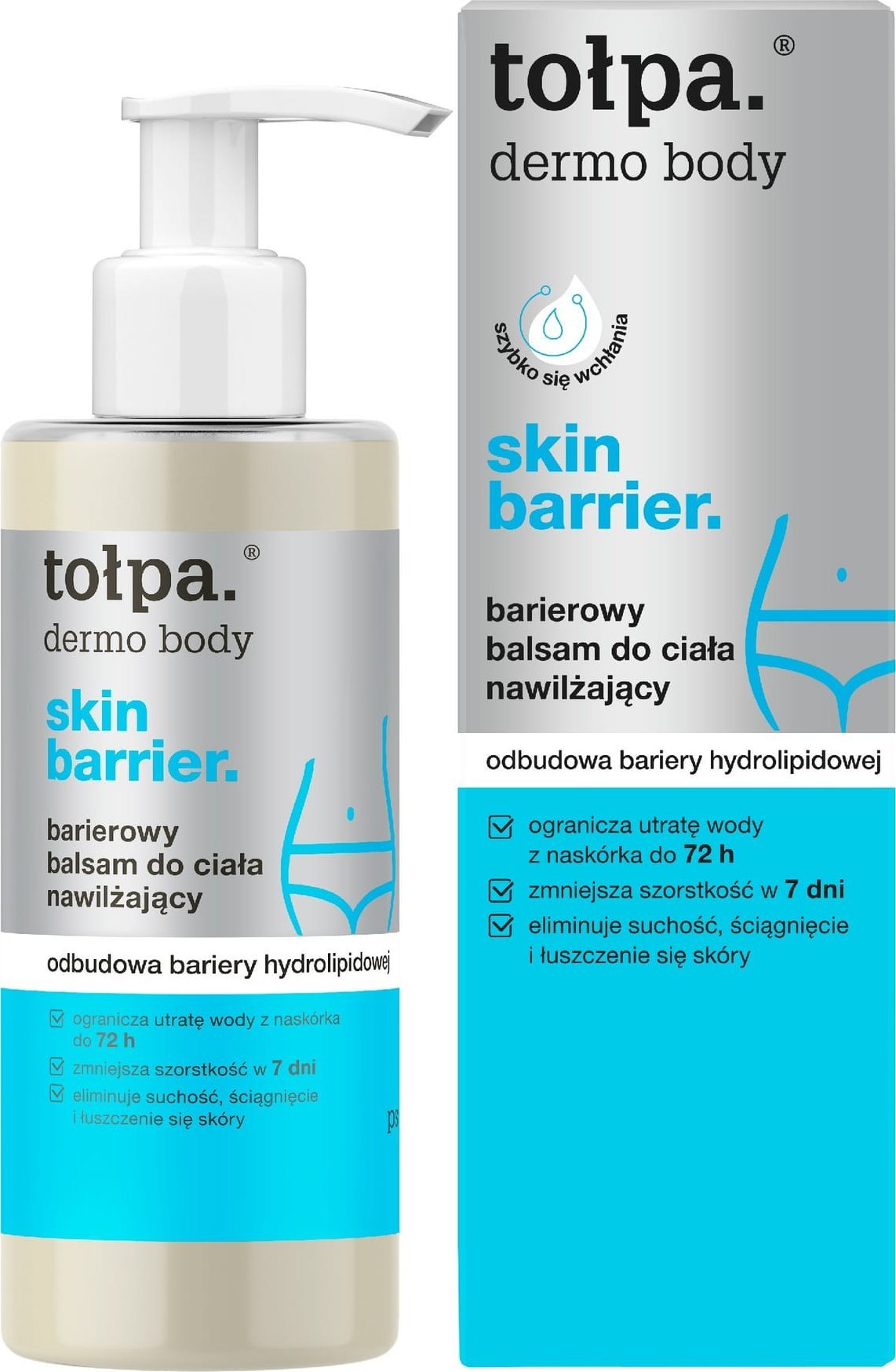 TOLPA TOŁPA Dermo Body Skin Barrier Barierowy Balsam do ciała nawilżający - odbudowa bariery hydrolipidowej 250 ml