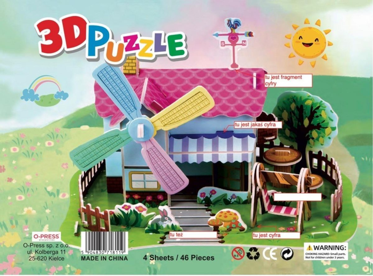 Puzzle 3D 46 Farma