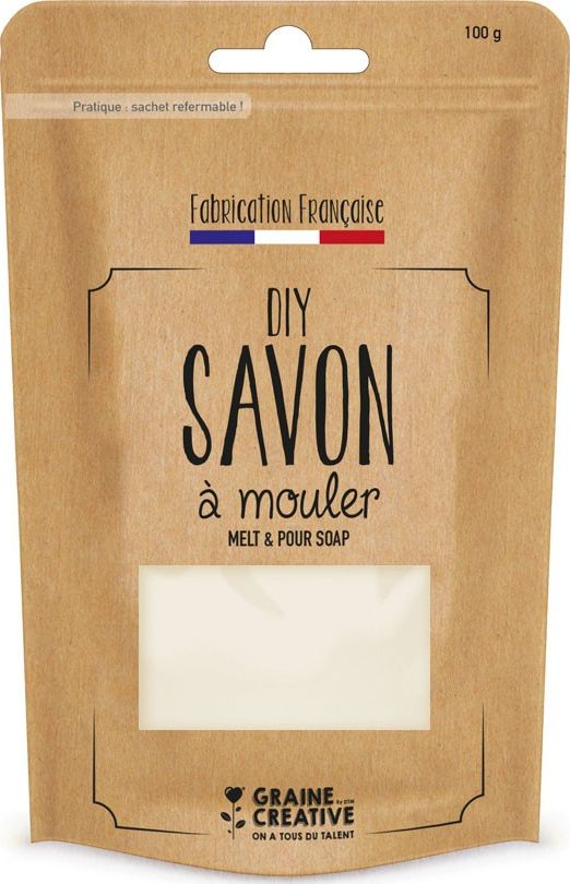 Graine Creative Baza mydlana glicerynowa Biała