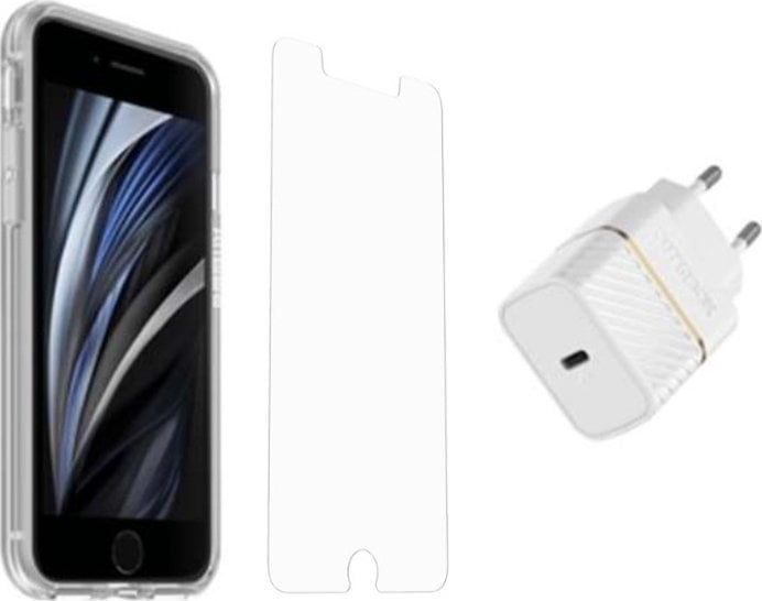 OtterBox OtterBox KIT iPhone SE (2.gen)/8/7 (Case/Glass/USB-C 20W)
