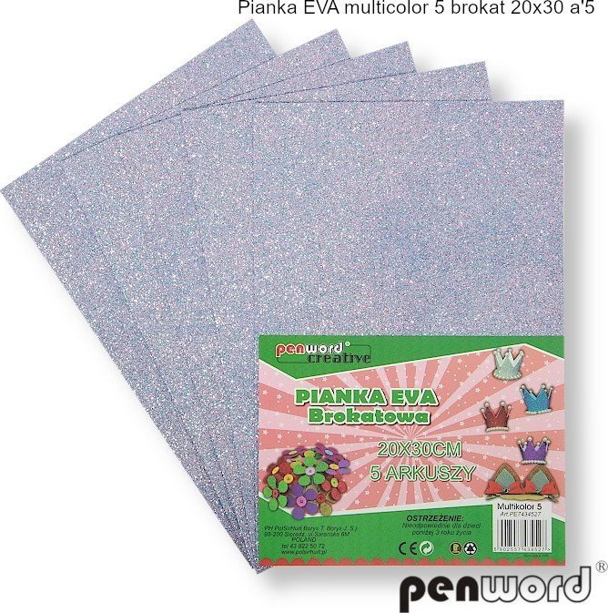 PIANKA EVA MULTICOLOR .5 BROKAT 20X30 a5