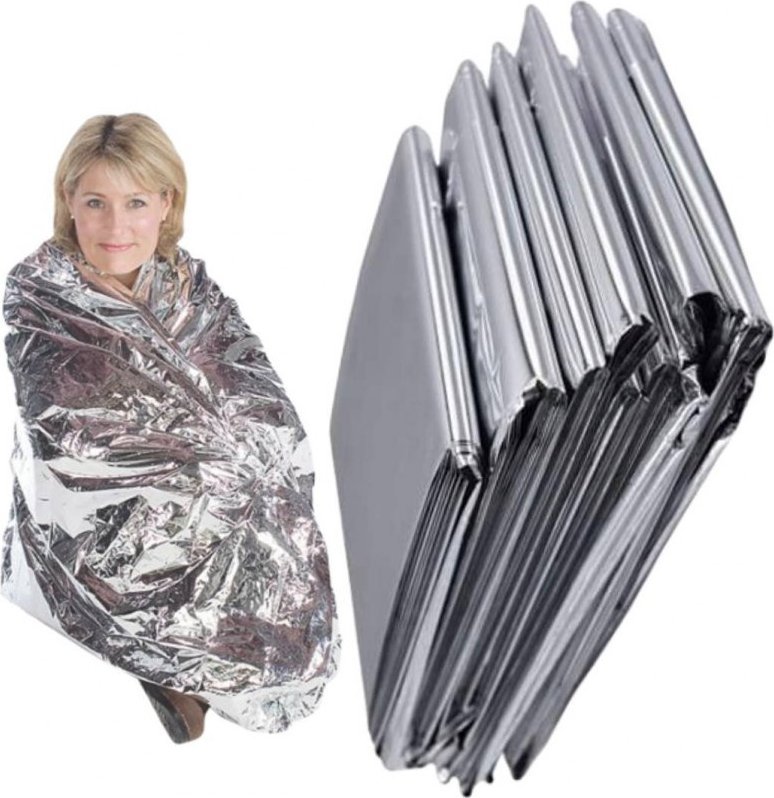 PrzydaSie Koc Ratunkowy Termiczny Mata Folia Emergency