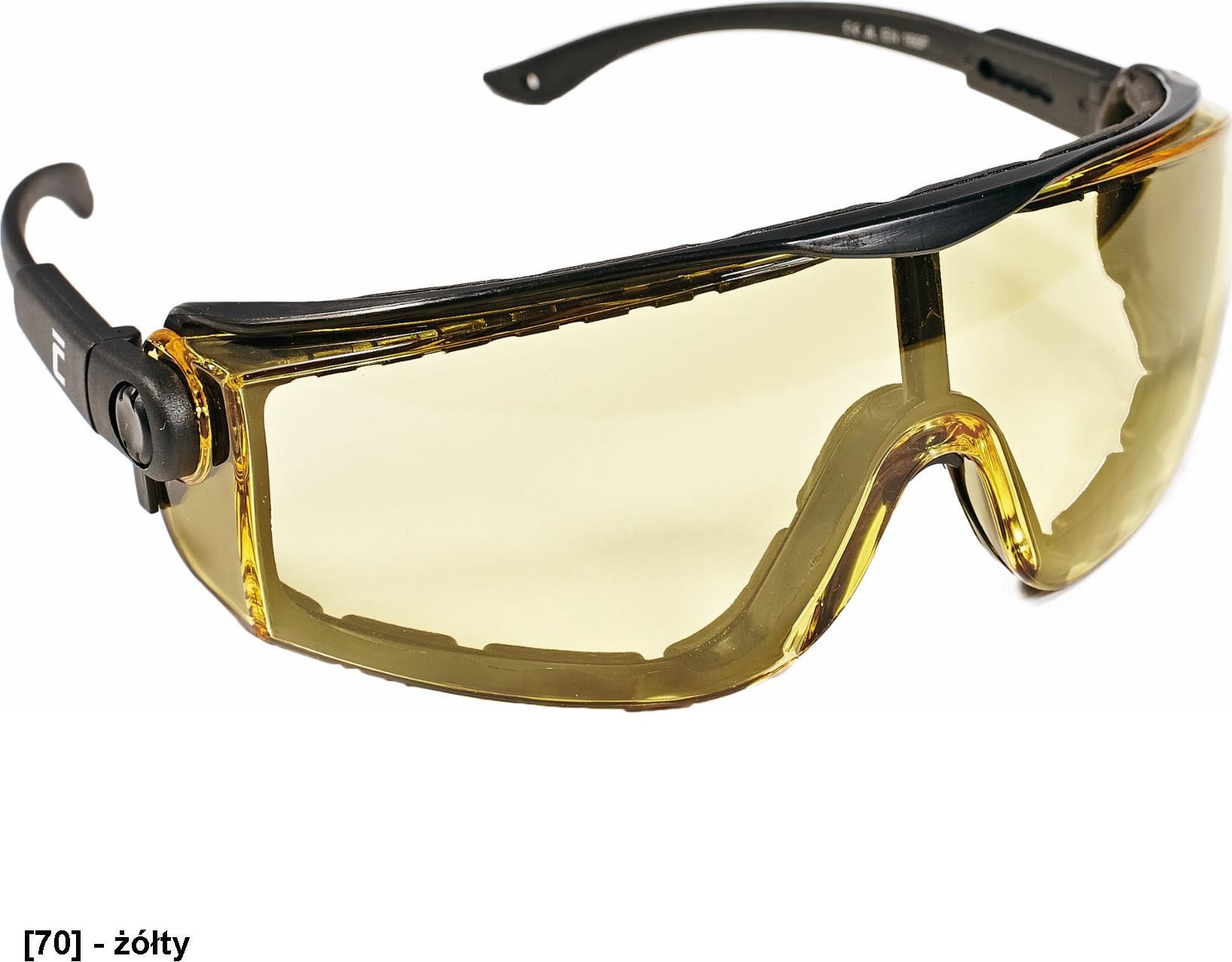 CERVA BENAIS - OKULARY OCHRONNE Z SZYBKAMI POLIWĘGLANOWYMI - ciemnozielony - ST. 3-ST. st. 3