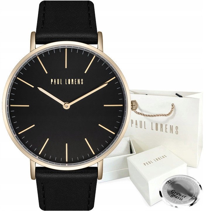 Zegarek Paul Lorens LONGIE-1A2 Z GRAWEREM
