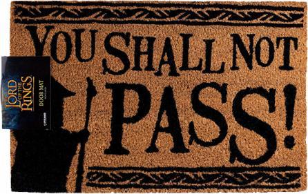 Wycieraczka Władca Pierścieni kokosowa 60x40cm - Wycieraczki