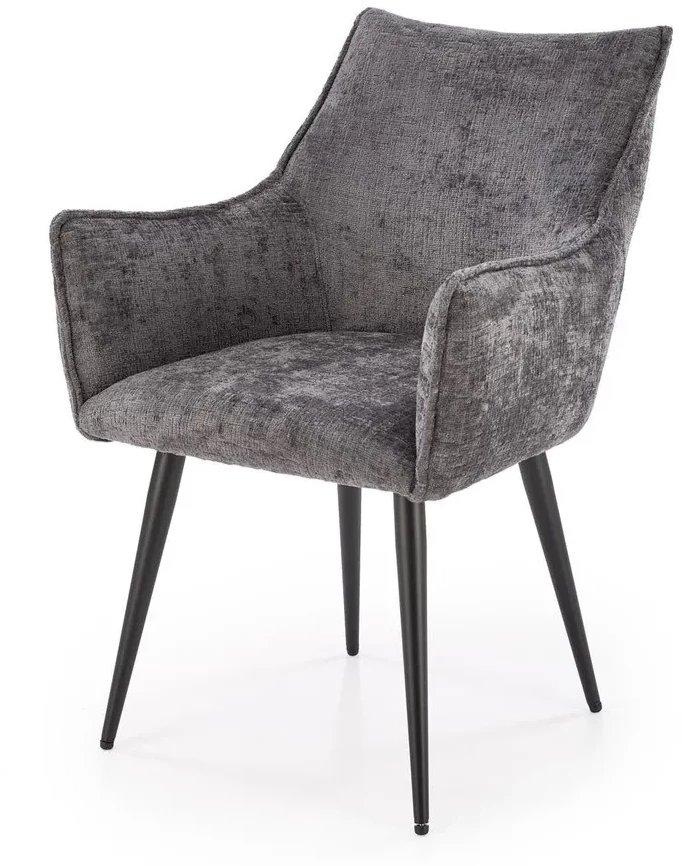 Krzesło tapicerowane K559 szare HALMAR