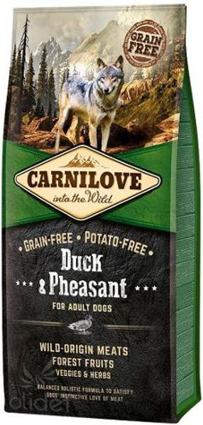 VAFO PRAHS CARNILOVE 12kg ADULT DUCK PHEASANT