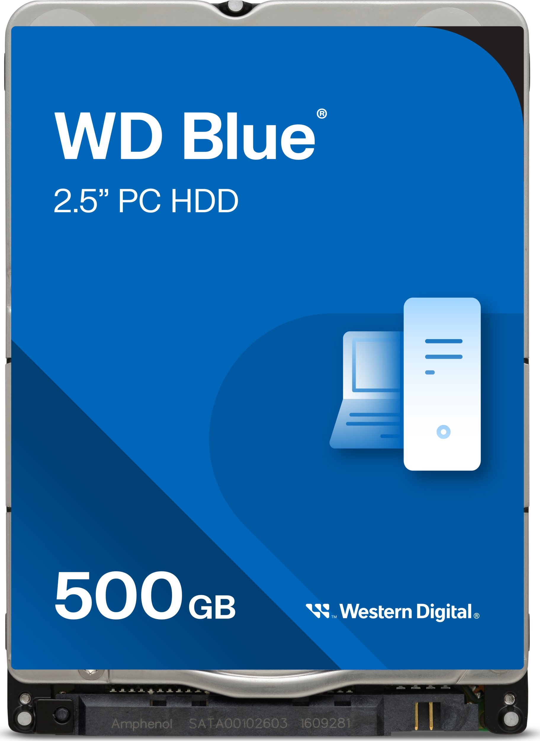 Dysk WD Blue 500GB 2.5" SATA III (WD5000LPZX)