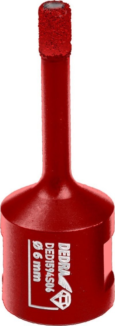 Dedra Koronka diamentowa czerwona VB M14 6mm