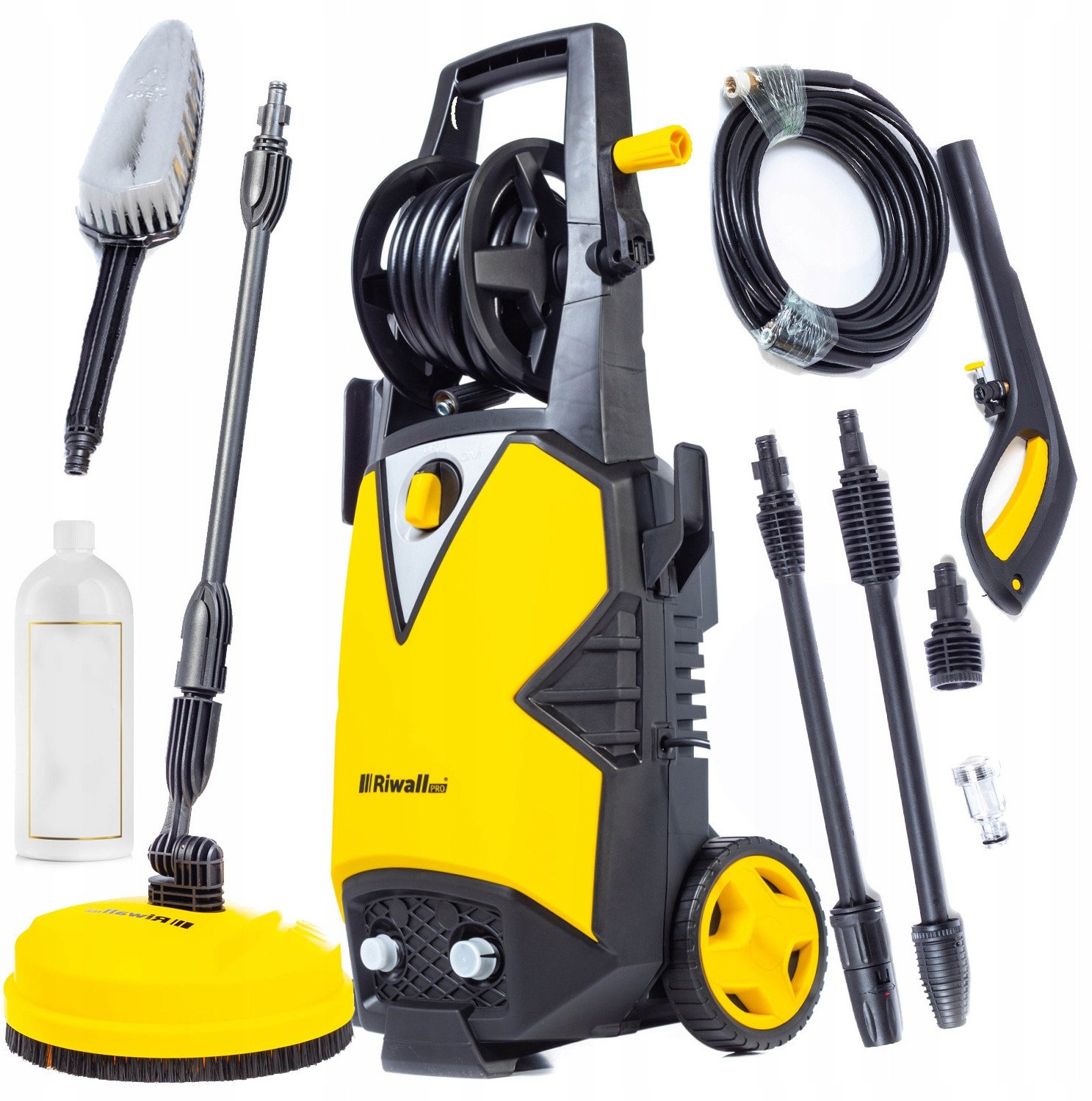 Myjka ciśnieniowa Riwall MYJKA CIŚNIENIOWA 350 BARew PRO REPW150M v2 na ciepłą wodę L9