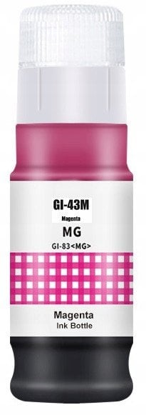 PRISM Canon Tusz GI-43M Magenta 8k 100% new 70ml ink bottle