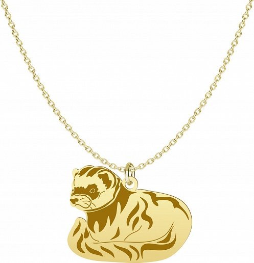 Radziszewska Jewellery Pozłacany Naszyjnik z FRETKĄ DEDYKACJA GRATIS