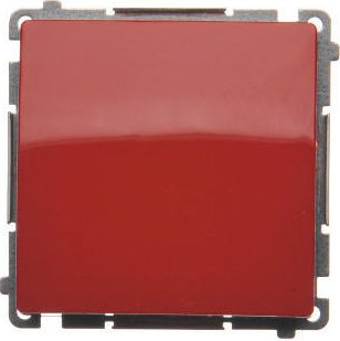 Kontakt-Simon Simon Basic Łącznik jednobiegunowy czerwony BMW1.01/22