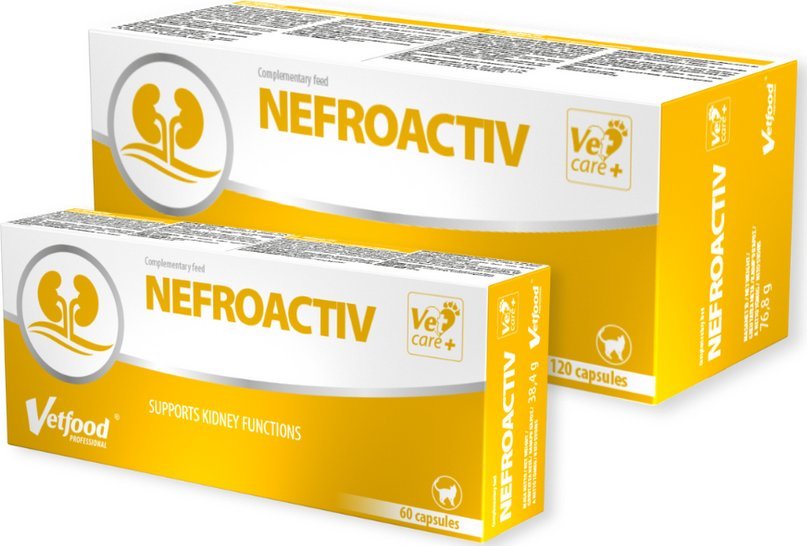 TropiDog VETFOOD NefroActiv 120 caps