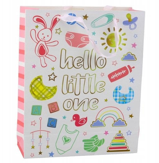 Torba Prezentowa Na Narodziny Dziecka Hello Little One 32 x 26 x 10 cm