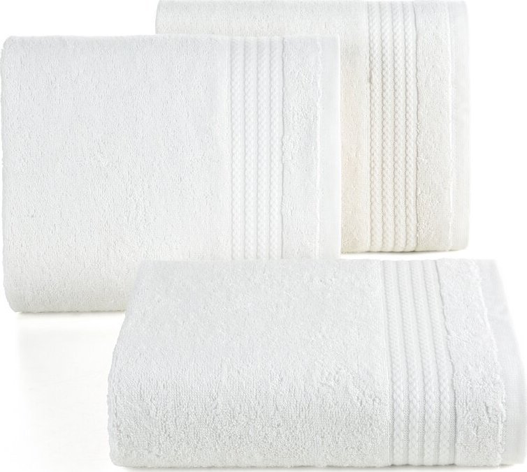 Eurofirany RĘCZNIK LARIS (01) 30 X 50 CM KREMOWY