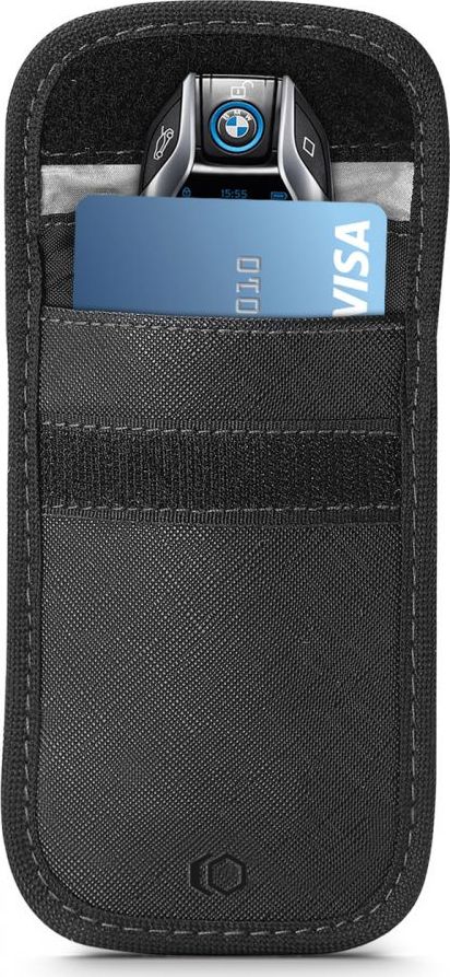 Tech-Protect Etui Pokrowiec Blokujący Sygnał RFID Cross Black