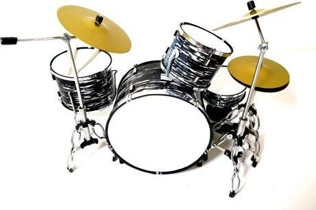 Giftdeco Mini perkusja z metalu i plastiku skala 1:5