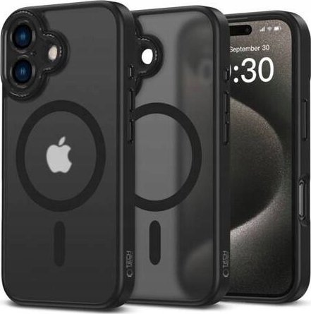 Tech-Protect TECH-PROTECT MAGCAM MAGSAFE IPHONE 16 MATTE BLACK